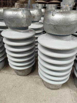 ANSI TR-208 Solid Core Station Post Insulator Light Gray Glazed Customized Size