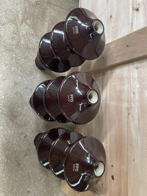 20NF250 Brown Glazed Porcelain Bushing For Oil Type Distribution Transformer