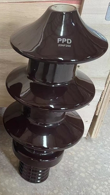 20NF250 Brown Glazed Transformer Porcelain Bushing DIN 42531 Standard OEM