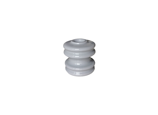 White Color ANSI 53-3 8.9kN Porcelain Spool Insulators