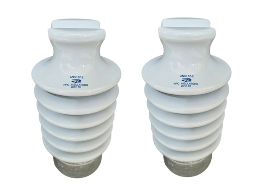C-120 Porcelain Electrical Insulators ANSI For Power Distribution