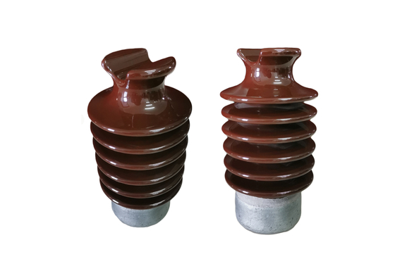 Professional F Neck ANSI 57-2 305mm height Line Post Porcelain Insulators