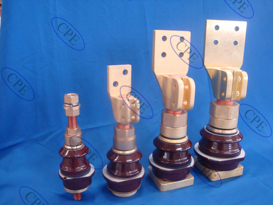ANSI Threaded Porcelain Low Voltage Bushing Assembly For Transformer