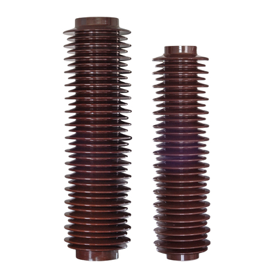 Brown Glazed YWZ-66 Lightning Arrester Insulator IEC-99-4