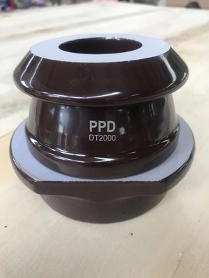 Brown Glazed 1kV 2000A Transformer Porcelain Bushing