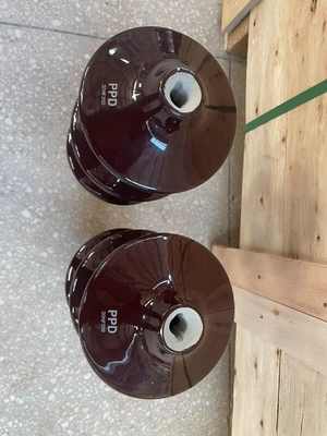 DIN42531 Brown Porcelain Bushing In Transformer 20NF250