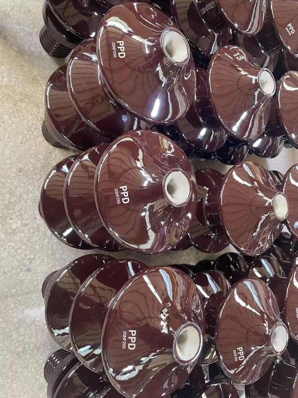 20NF250 Brown Glazed Porcelain C-110 Transformer Bushing Insulator OEM Available