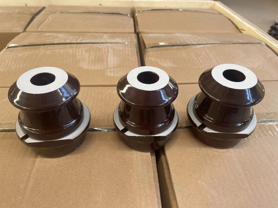 Brown Glazed DT1-630 Transformer Porcelain Bushing insulator Oem Available