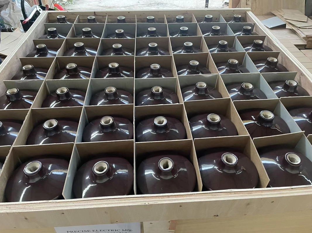 EN50180 Standard High Voltage Transformer Porcelain Bushing P3 125kV
