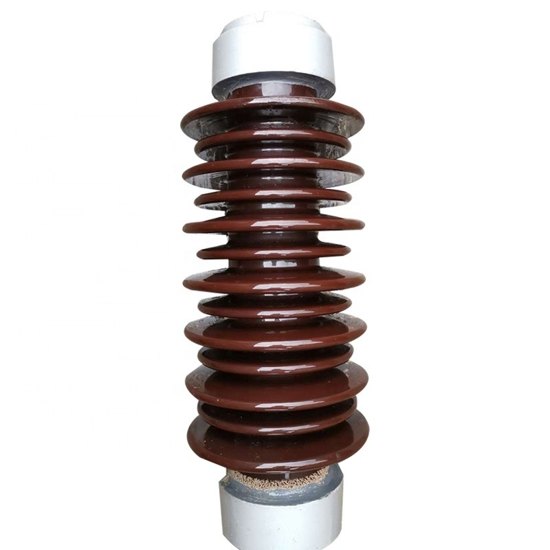 Porcelain Hollow 9kN Lightning Arrester Insulator