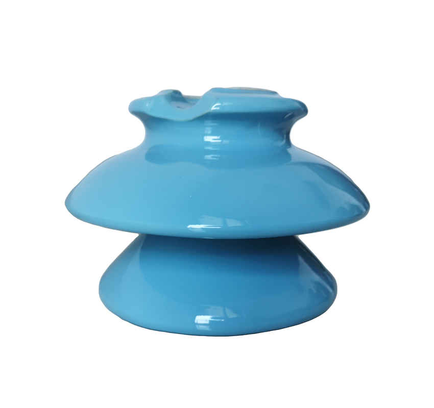 Blue 36kV Porcelain Pin Insulators For Distribution Lines