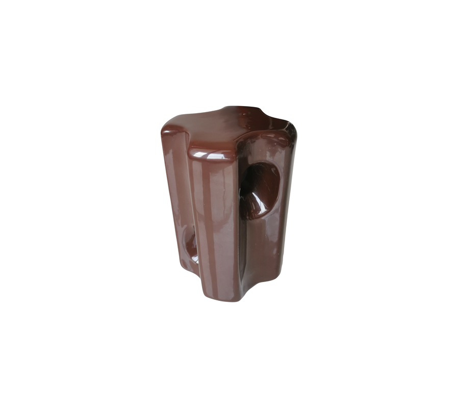 Professional 53kN ANSI 54-2 Guy Strain Insulator Porcelain