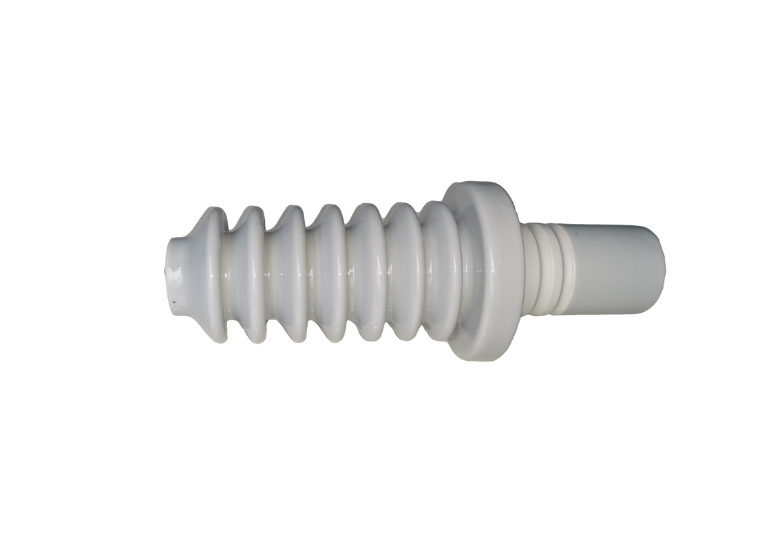 Lower Part Screwed IEC 25kV Transformer Porcelain Bushing