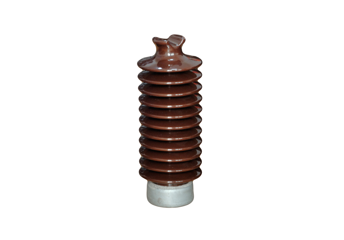 Brown Glazed porcelain ANSI 57-5 Station Post Insulators