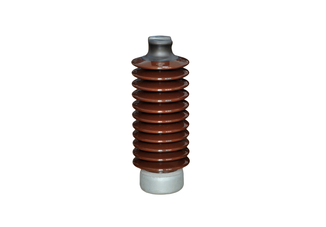 Semi Conductive Glaze 36kV Porcelain Line Post Insulator