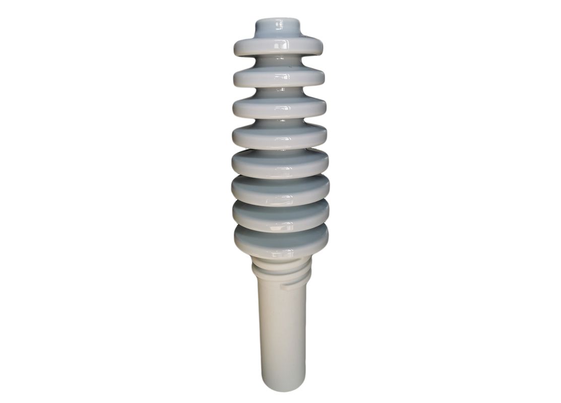 Lower Part Screwed Porcelain C110 34.5kV Porcelain Power Line Insulators
