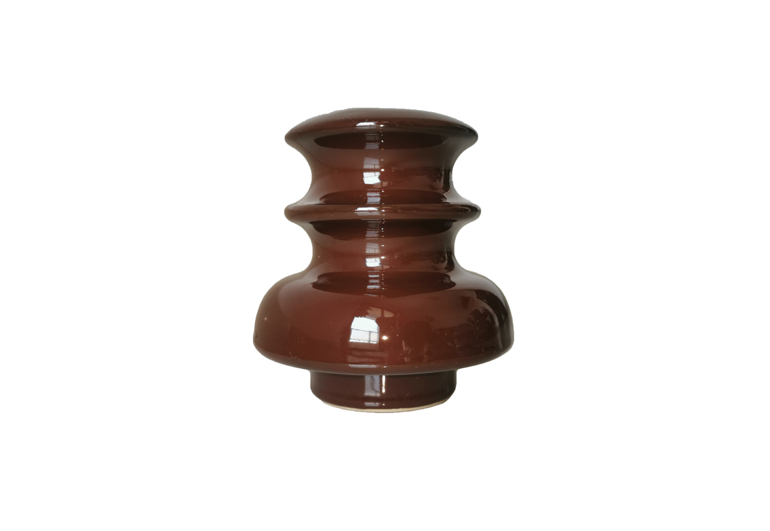 IEC Standard Brown Pin Type Porcelain Insulator With Hardwares