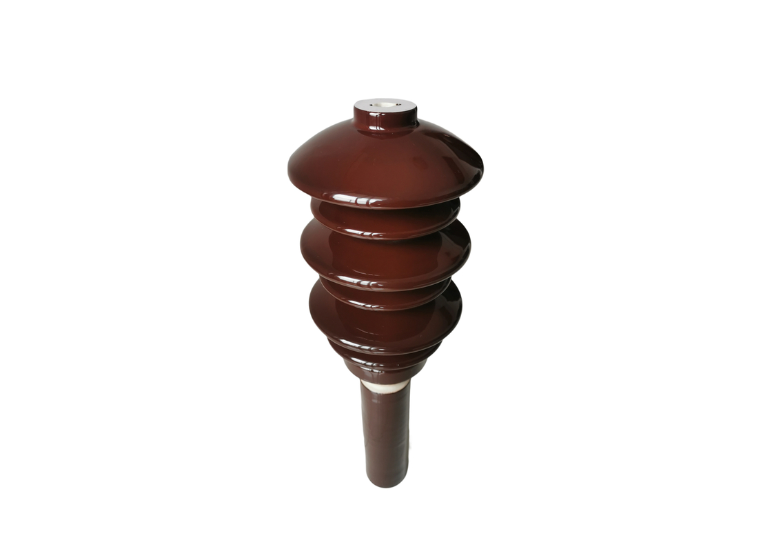 Anti Pollution Oil Immersed HV Porcelain Bushing In Transformer