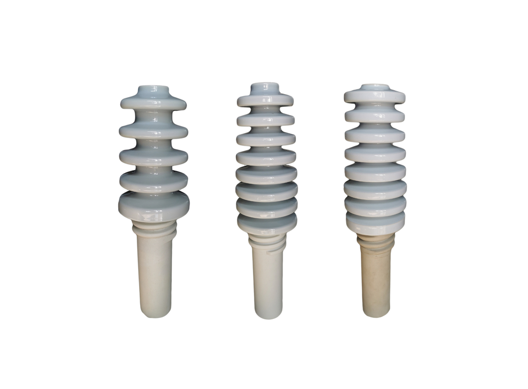 Light Gray ANSI 18kV Transformer Porcelain Bushing