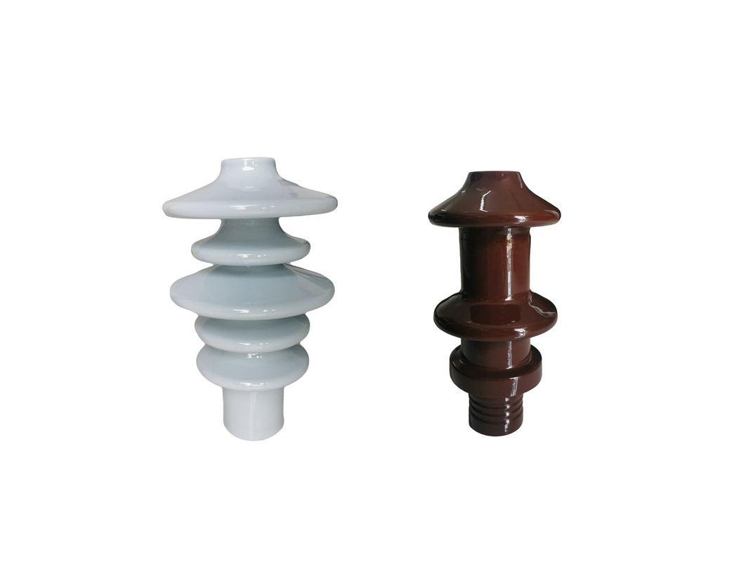 3.2kg 10kV Porcelain Power Line Insulators For Transformer