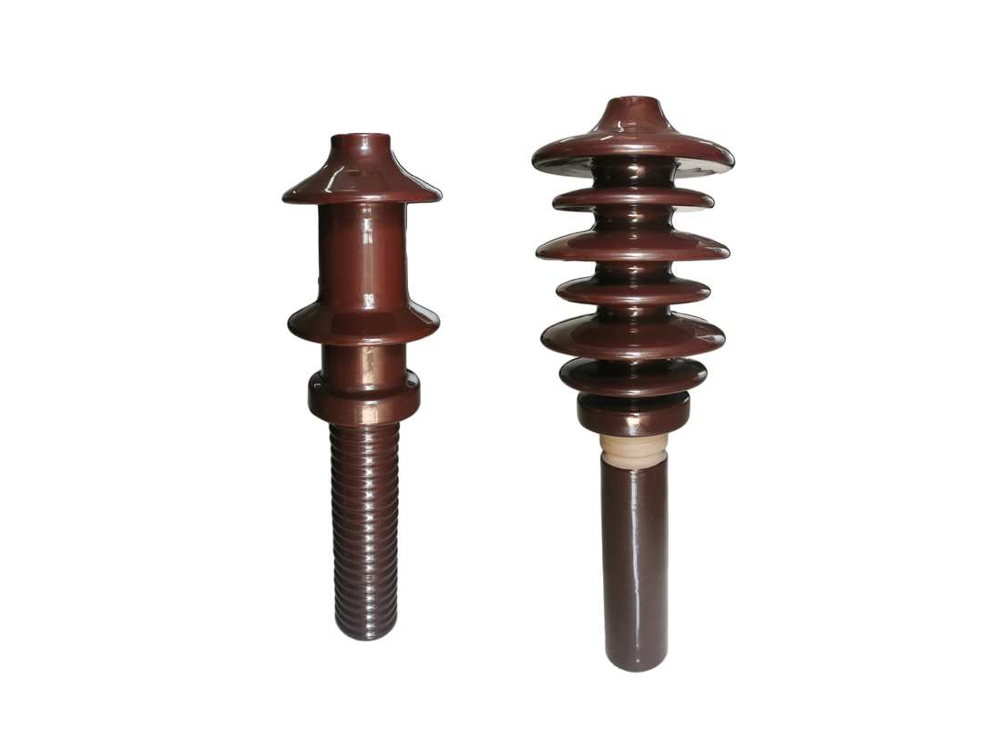 Customerized Brown 10NF250 Porcelain Power Line Insulators