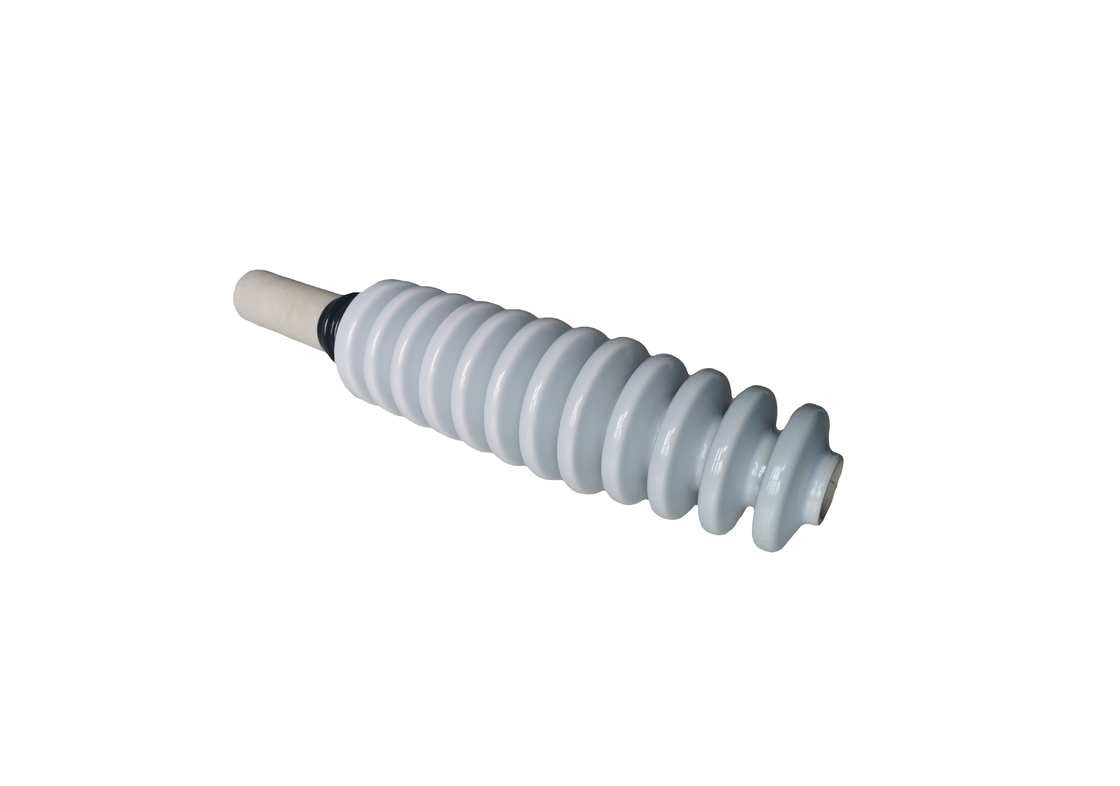 Semi Conductive Glazed HV Transformer Porcelain Bushing