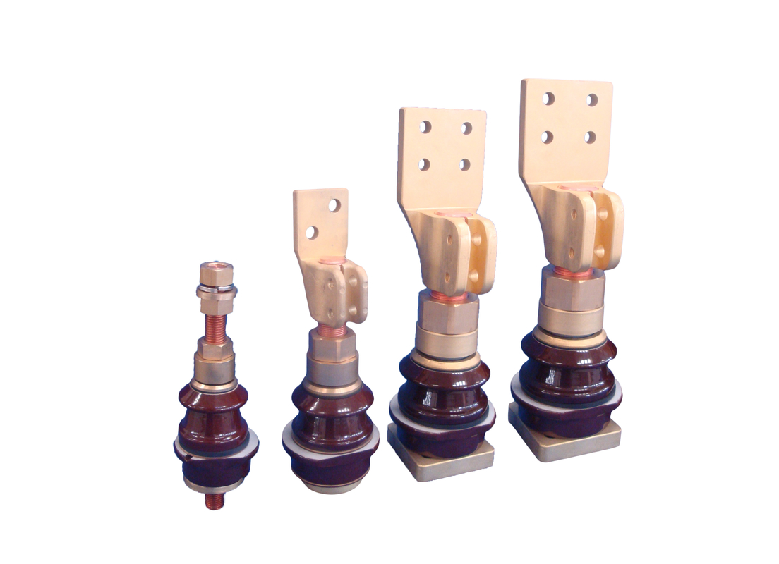 Porcelain DT1-250A Bushing Assembly With Copper Busbar
