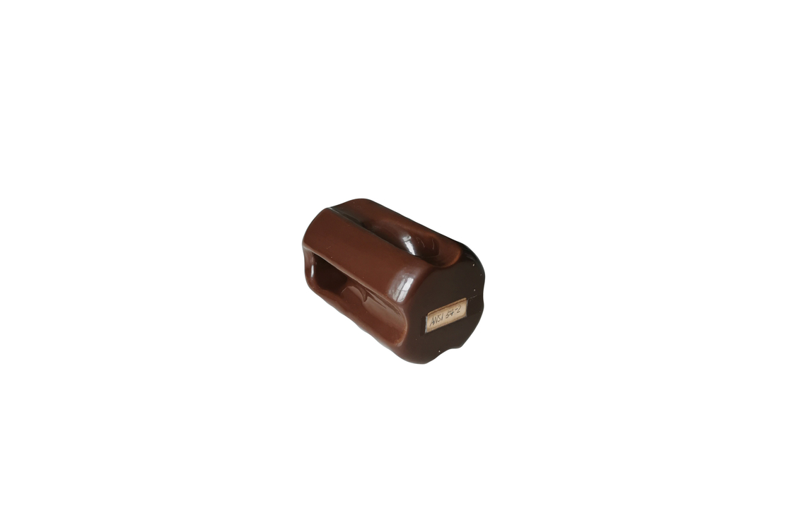ANSI 54-3 Strain Porcelain Insulator For Overhead Transmission Lines