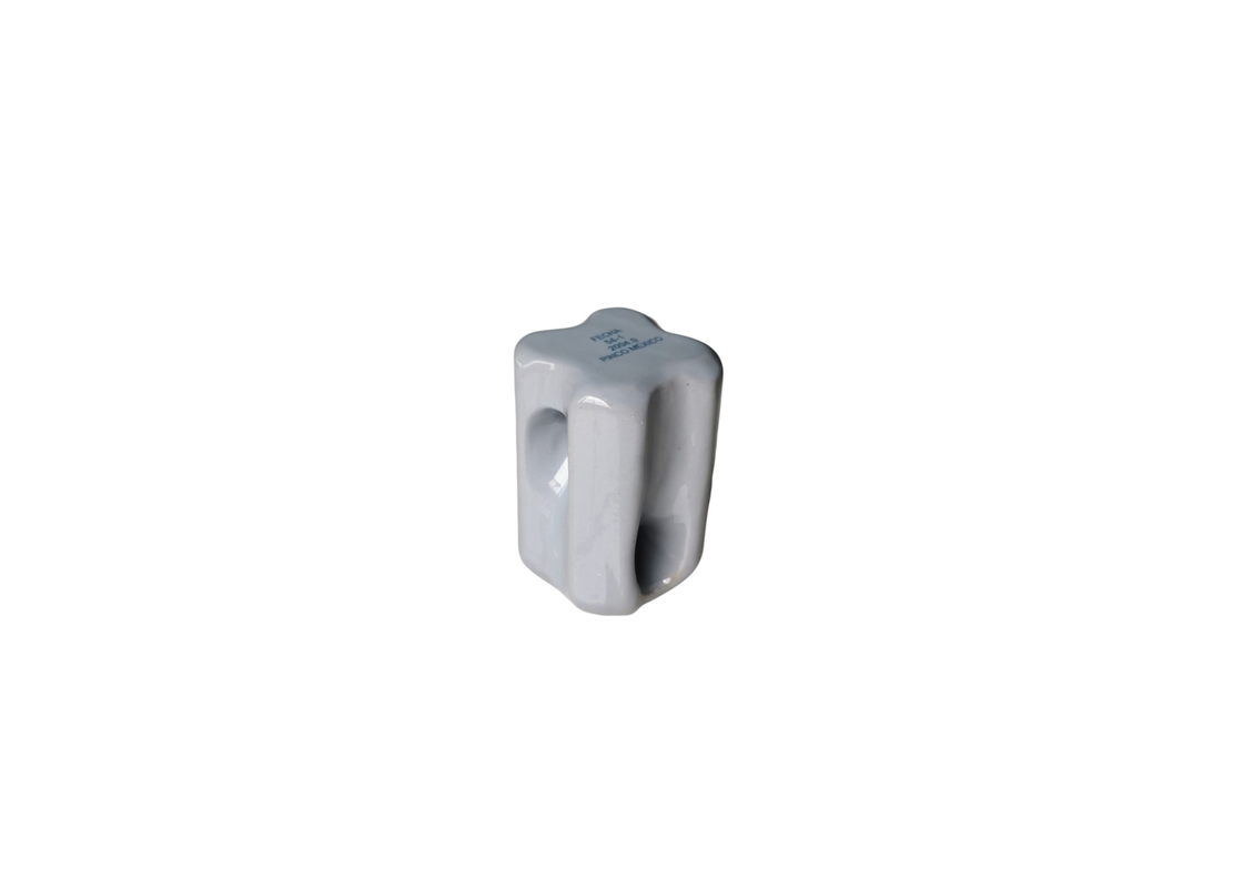 Light Gray Glazed 1.85kg 89kN Porcelain Strain Insulators