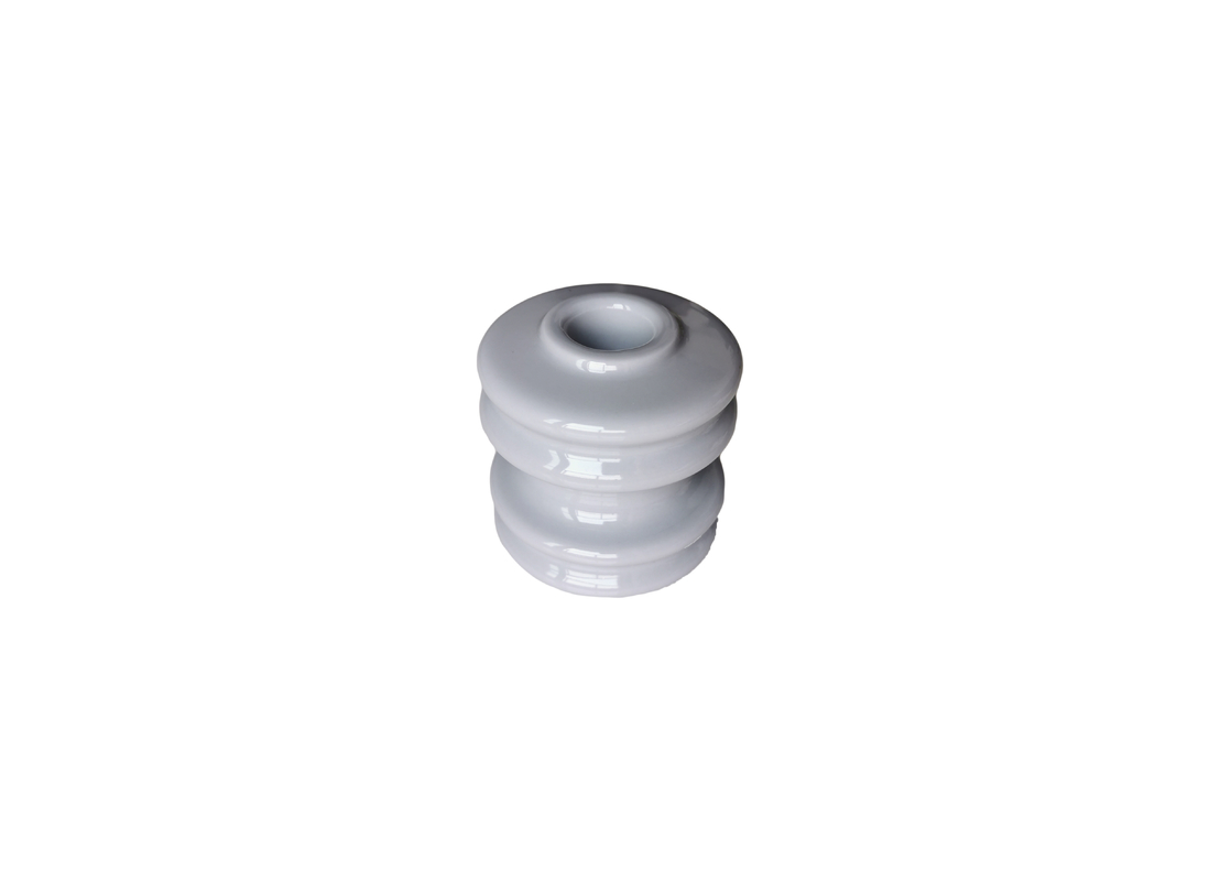 White Color ANSI 53-3 8.9kN Porcelain Spool Insulators