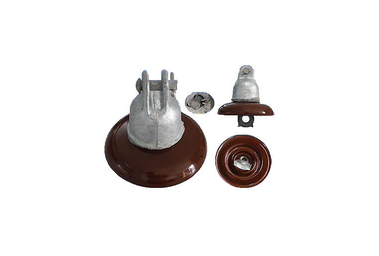 Porcelain 44kN ANSI 52-1 Disk Type Insulator