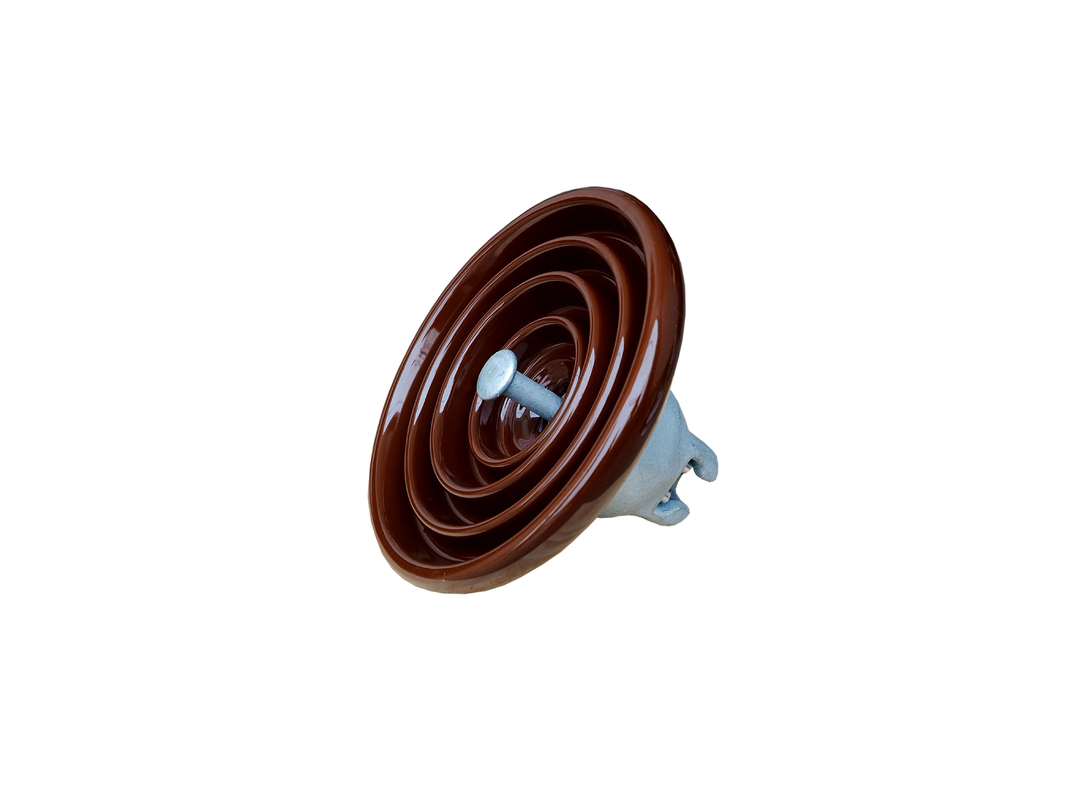Brown Color OEM ANSI 52-4 Porcelain Suspension Insulator