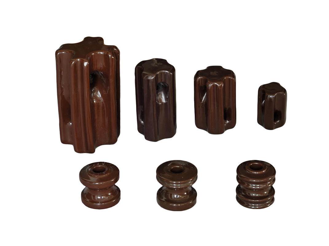 Brown 89KN ANSI 54-4 Porcelain Strain Insulators