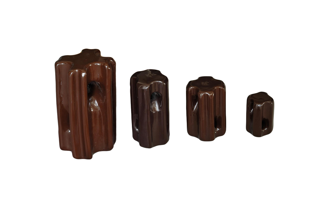 Brown 89KN ANSI 54-4 Porcelain Strain Insulators