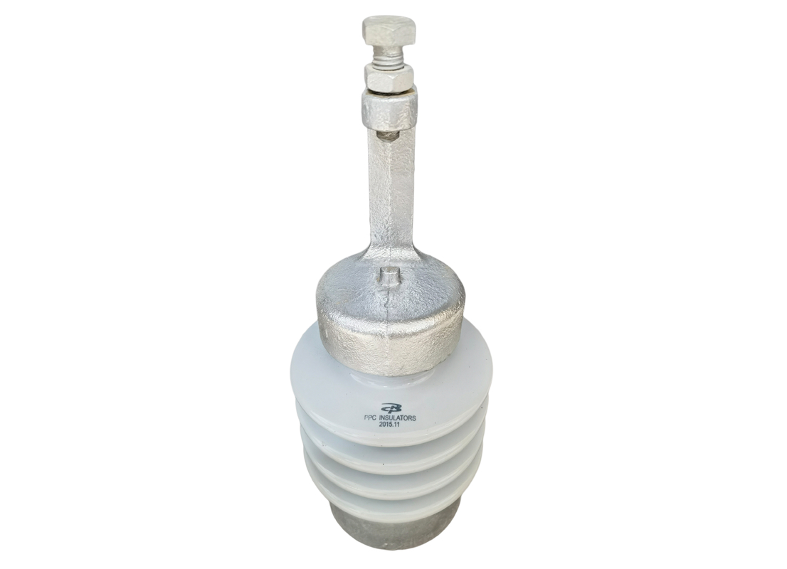 Light Gray Line Post Porcelain Insulators ANSI