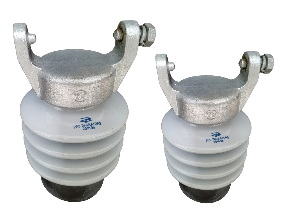 High Mechanical Strength C-120 Porcelain Line Post Insulator Low loss