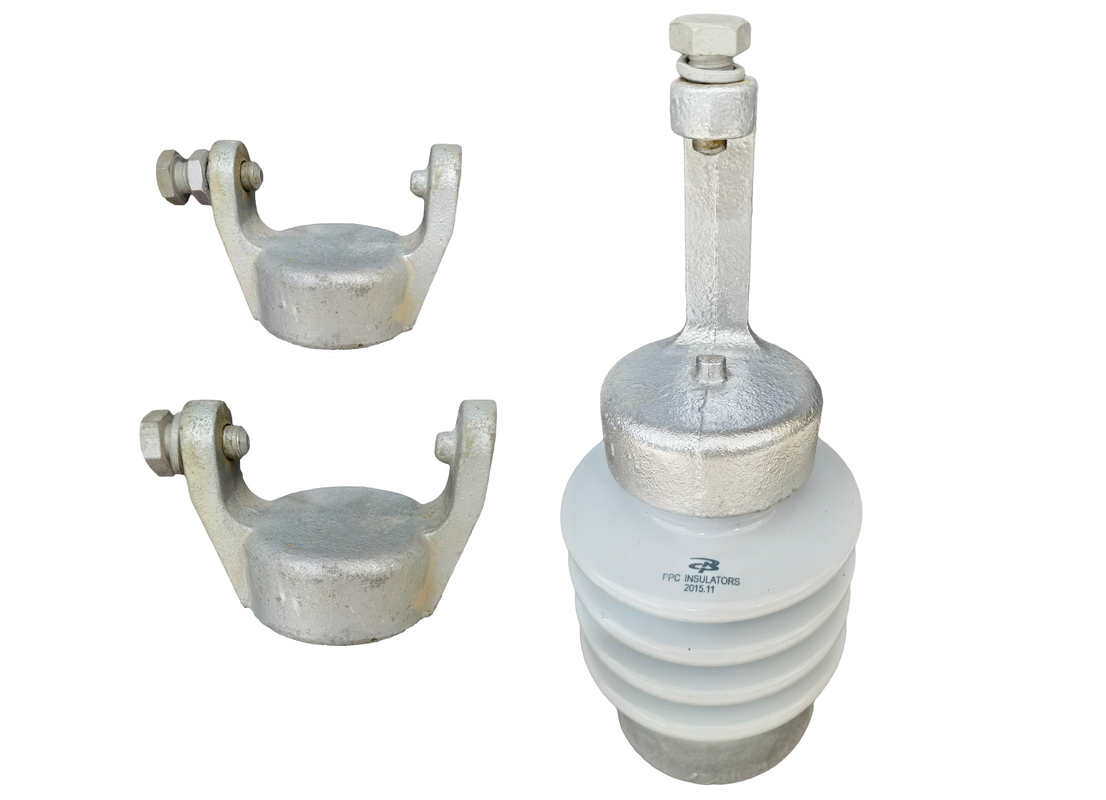 ANSI Wet Process Porcelain Post Insulators For Power Transmission