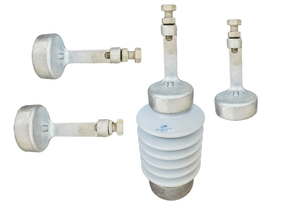 Low Temperature Rise Porcelain Line Post Insulator Crack Resistant