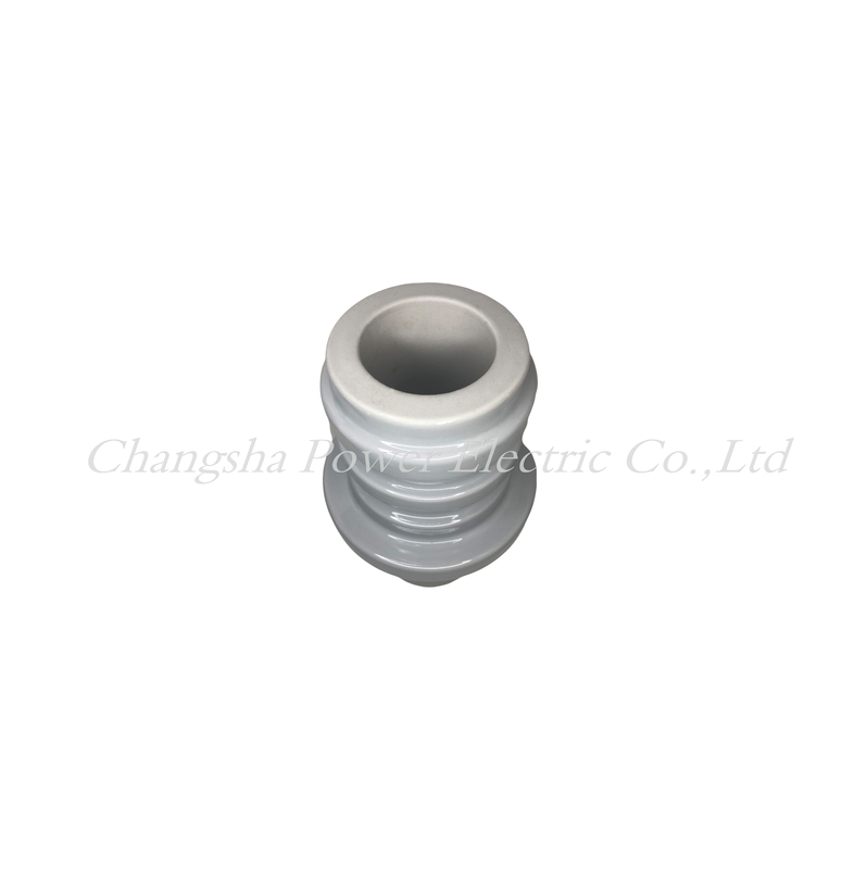 Light Gray Glazed ANSI LV Oil Type Transformer Porcelain Bushing