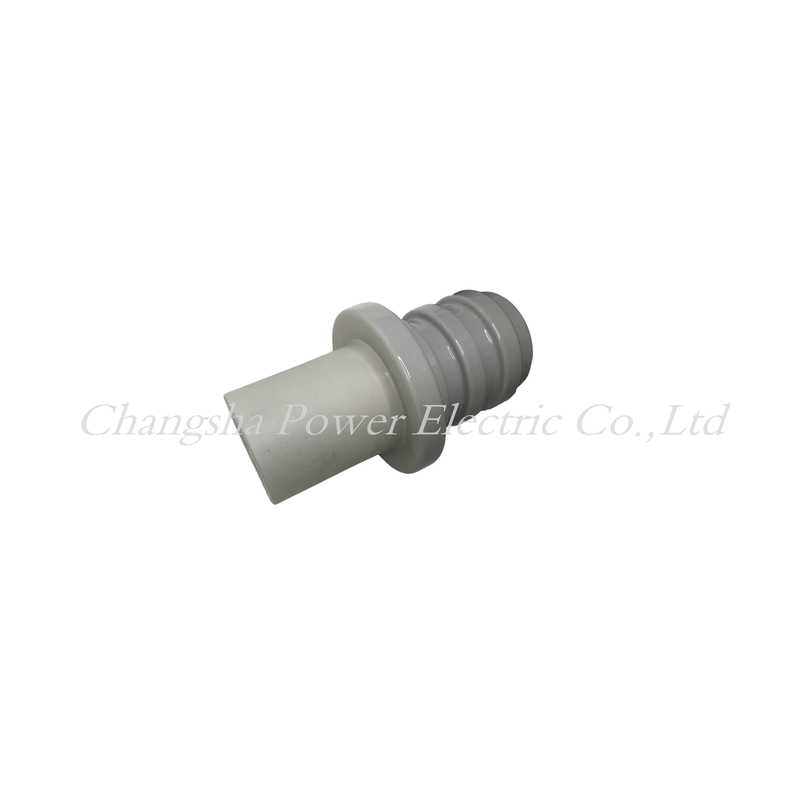Light Gray Glazed ANSI LV Oil Type Transformer Porcelain Bushing