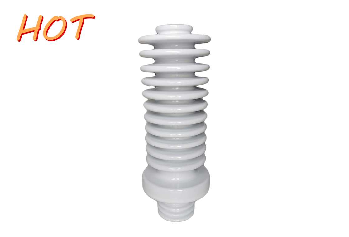 Gas Insulated Bushing Used For Circuit Breaker / White Glazed / Korea