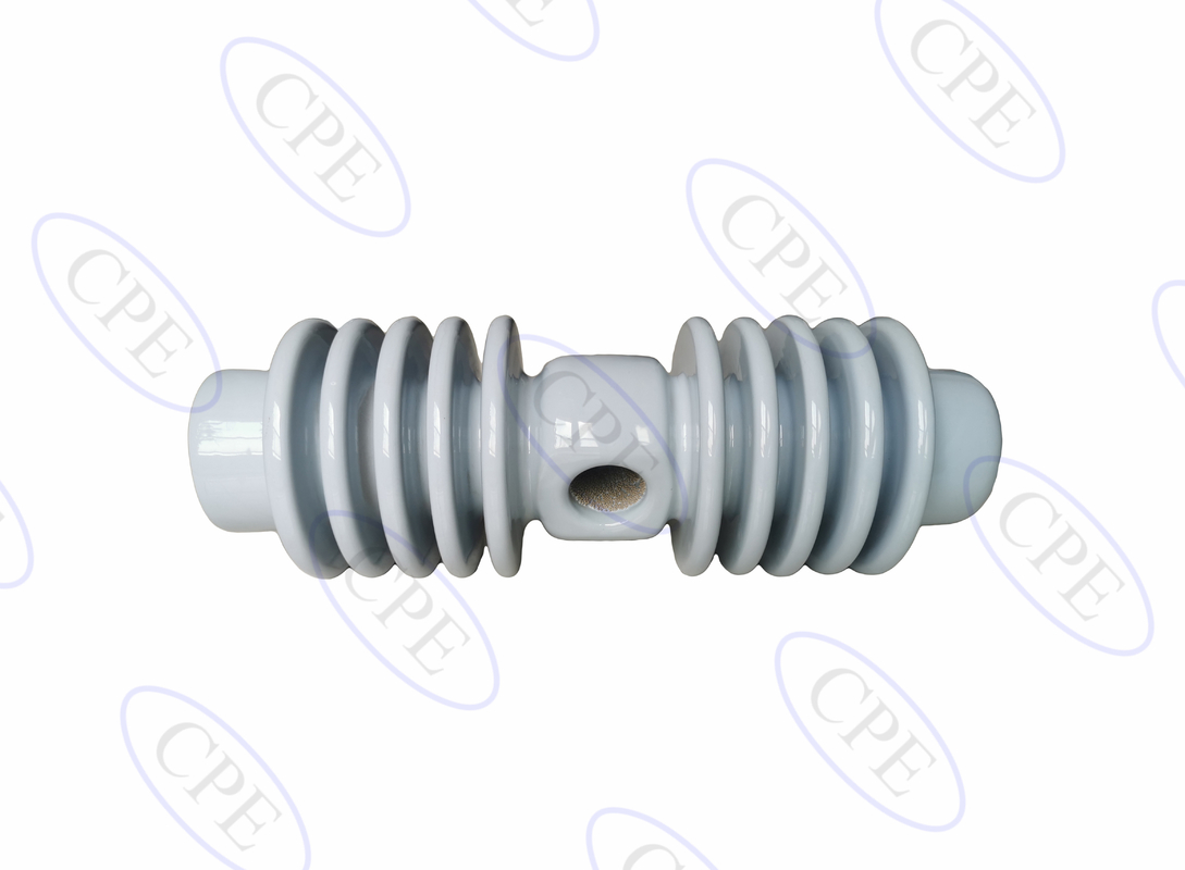 IEC Standard 10 Sheds 15kV Porcelain Fuse Cutout For Distribution Line