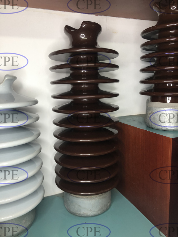ANSI 57-5L 57-5S Porcelain LP Voltage Power Pole Insulators