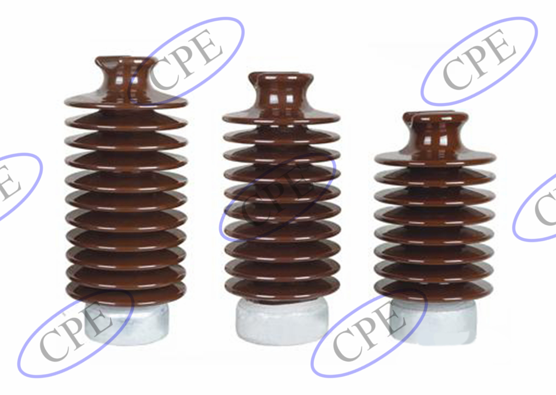 ANSI 57-5S 57-5L Glazed Porcelain Line Post F Neck Insulator