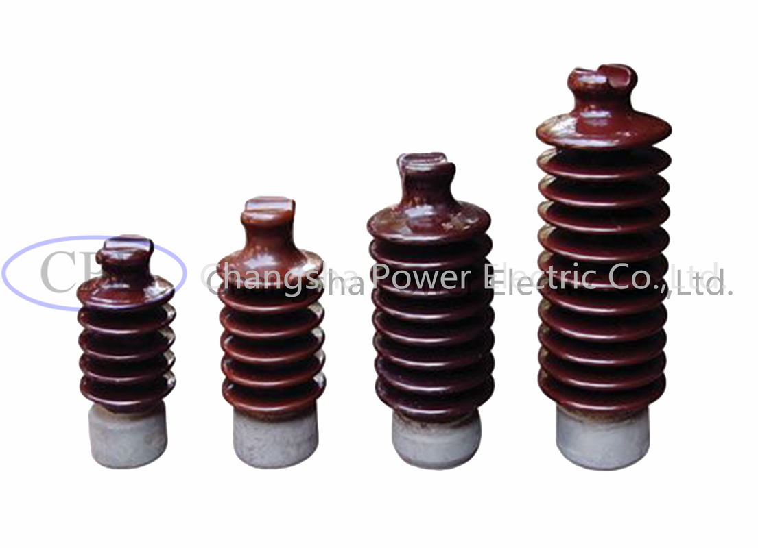 ANSI 57-3 Glazed Wet Process Porcelain Post  Insulators