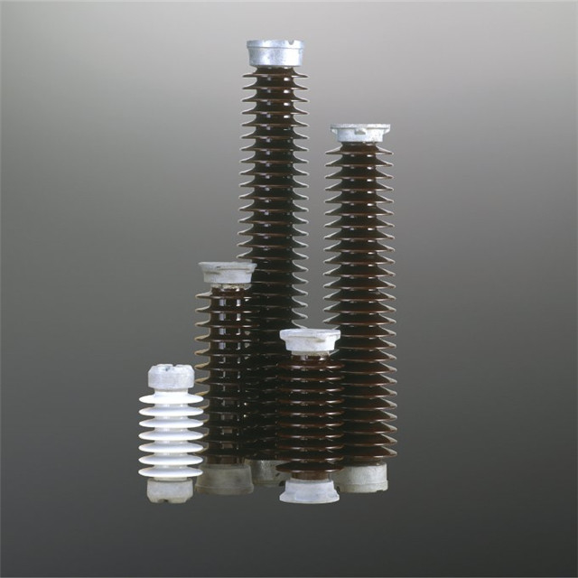 High Voltage Post Ceramic Electrical Porcelain Power Line Insulators 132kv