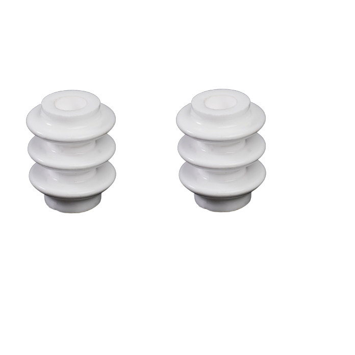 Iec ANSI Standard Voltage Porcelain Standoff Insulators Light Gray Color