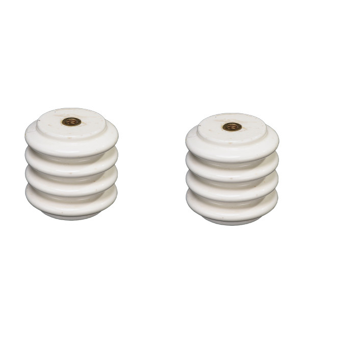 Iec ANSI Standard Voltage Porcelain Standoff Insulators Light Gray Color
