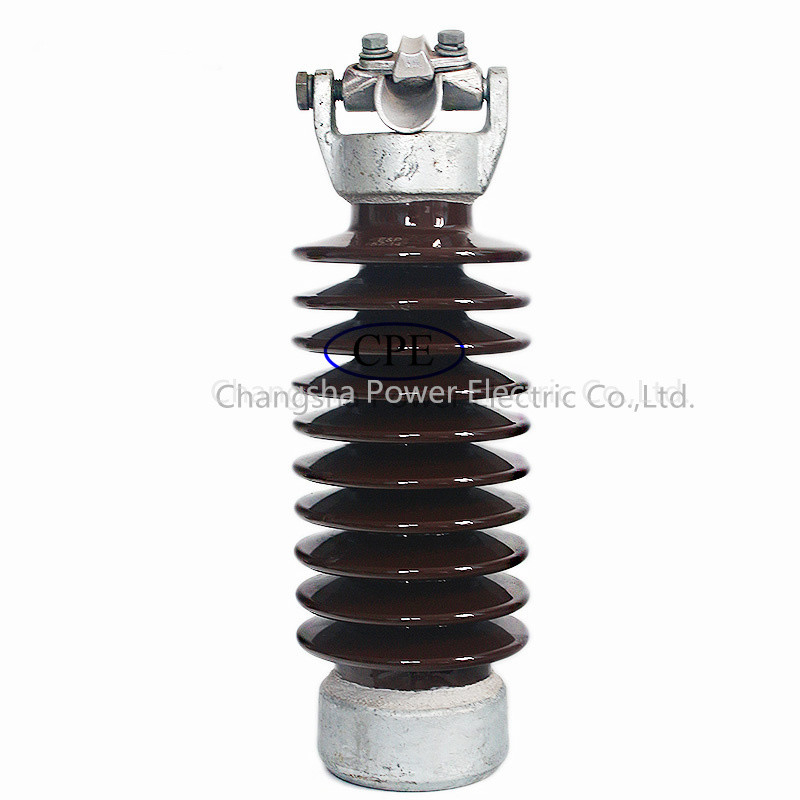 High Voltage Ceramic Porcelain Line Post Insulator ANSI 57-14 OEM