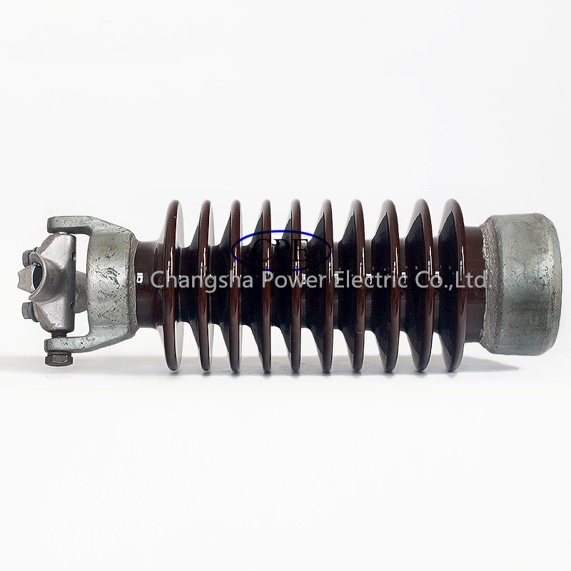 High Voltage Ceramic Porcelain Line Post Insulator ANSI 57-14 OEM